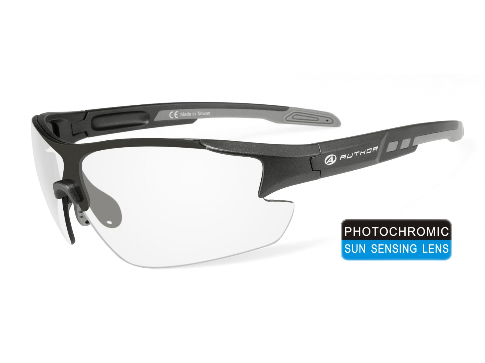 Brýle Author Vision LX photochromic šedá matná