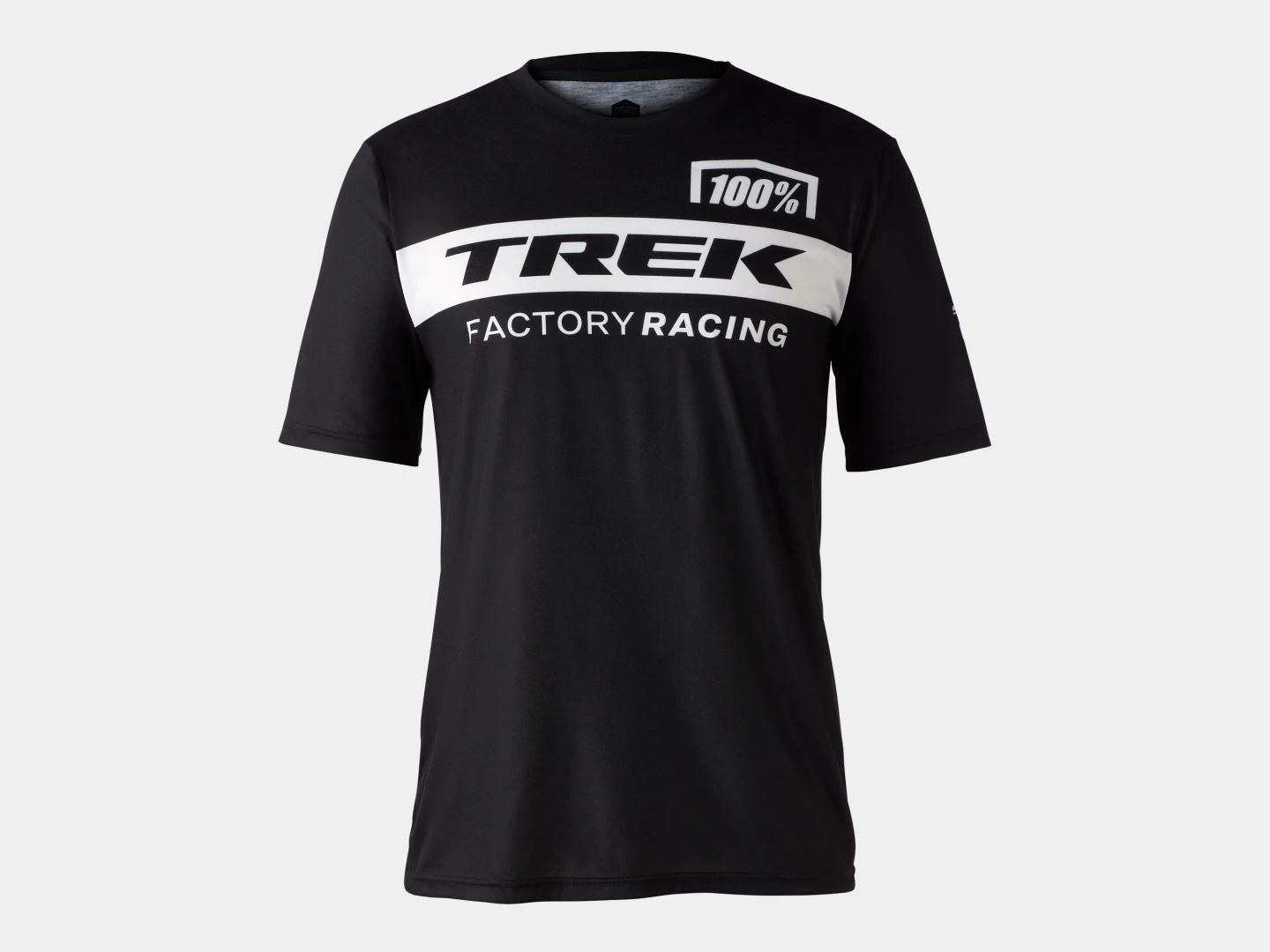 Funkční triko s dlouhými rukávy 100% Trek Factory Racing ČERNÁ S