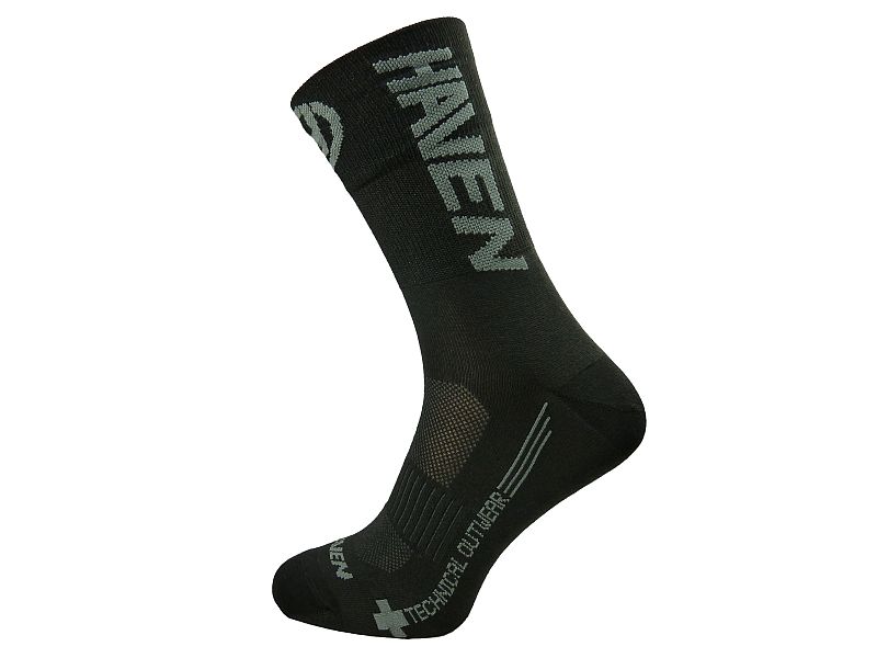 Ponožky Haven Lite Silver Neo 2 páry black/grey 40-41