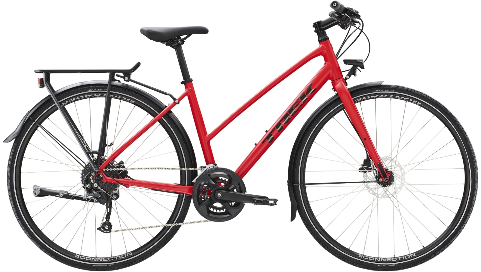 Trek FX 2 Disc Equipped Stagger Satin Viper Red M 2023