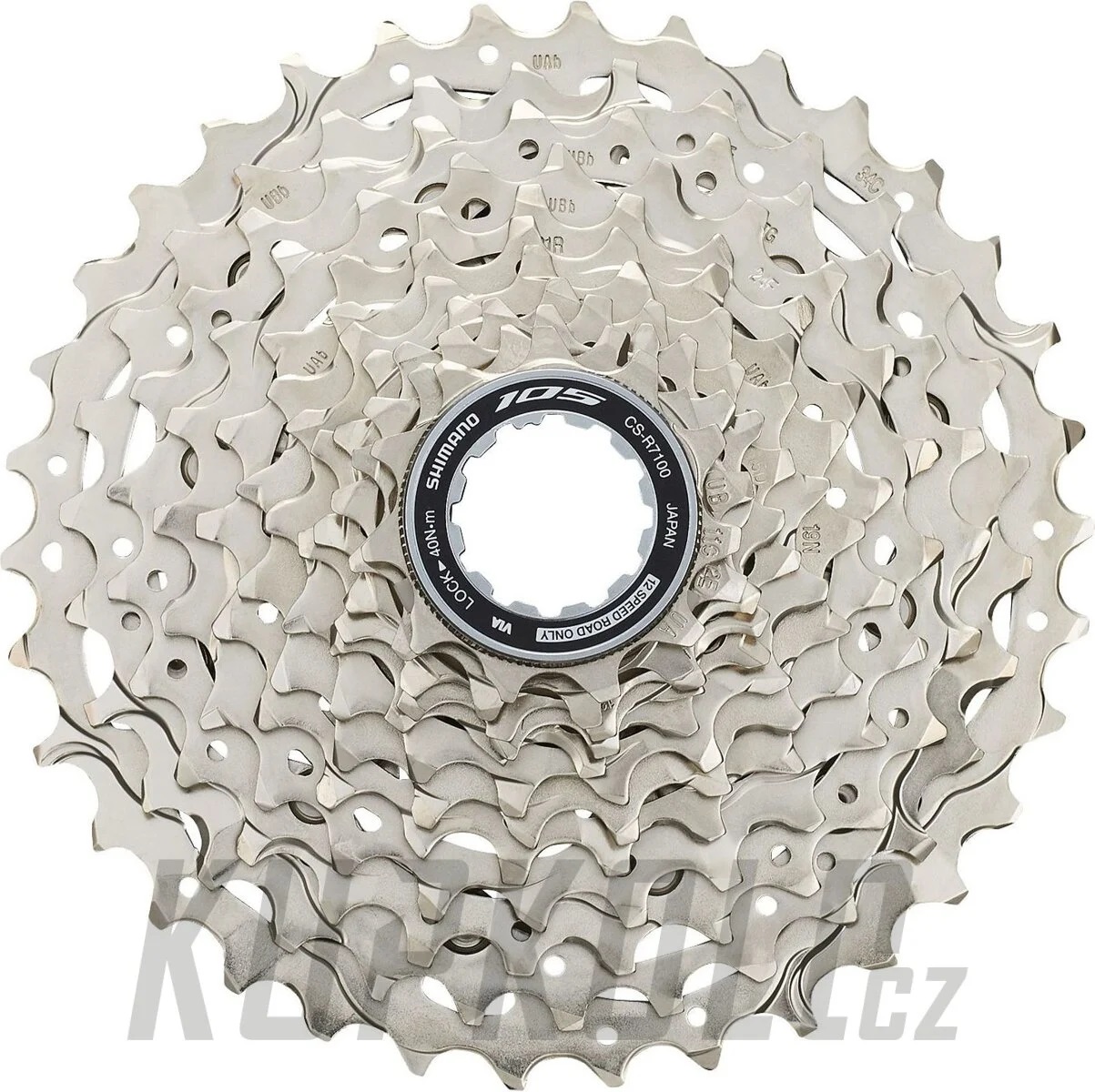 Kazeta Shimano 105 7101, 11-34, 12 rychlostí.