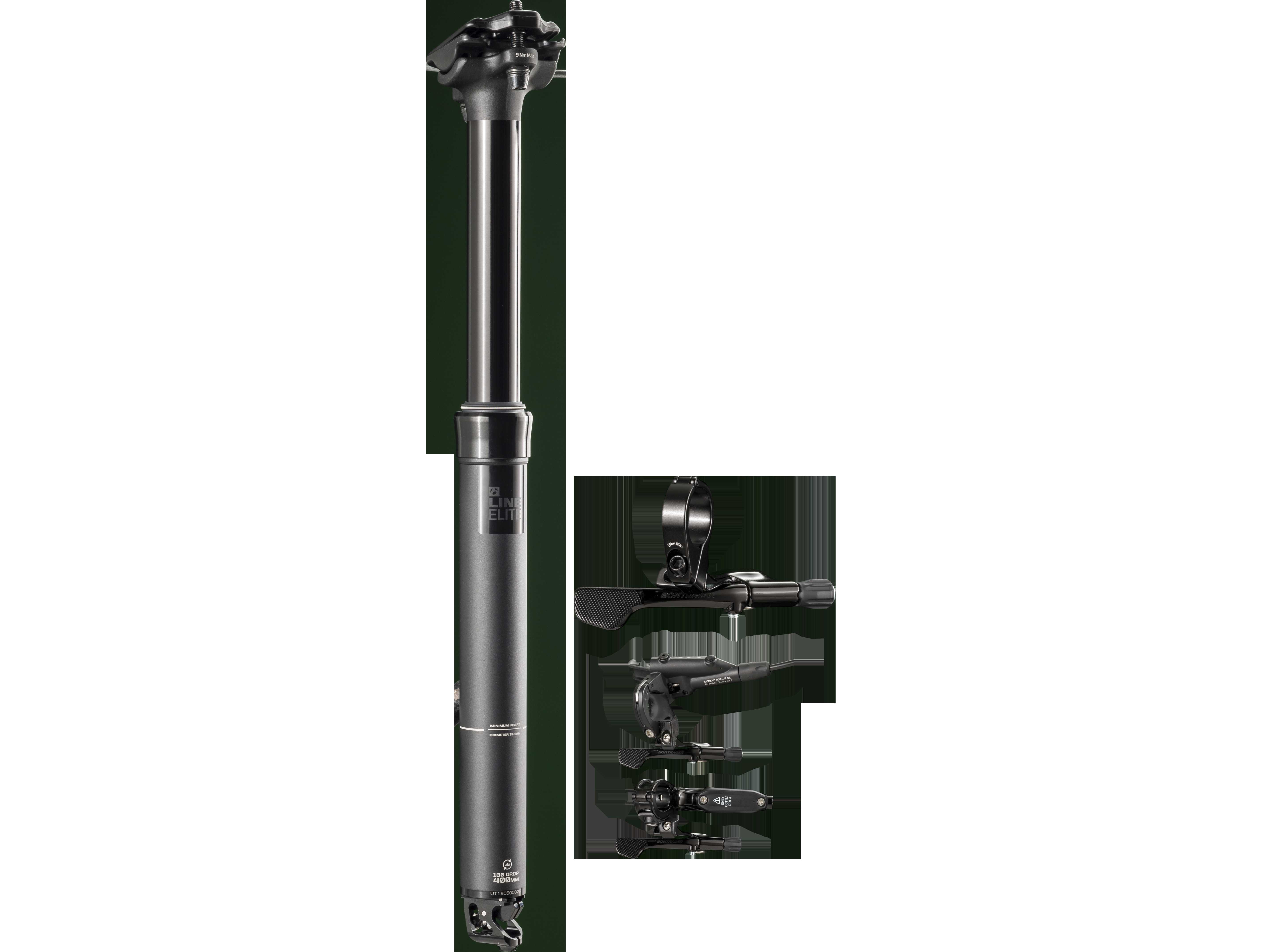 Teleskopická sedlovka Bontrager Line Elite 31,6 ČERNÁ 31.6mm x 400mm x 130mm