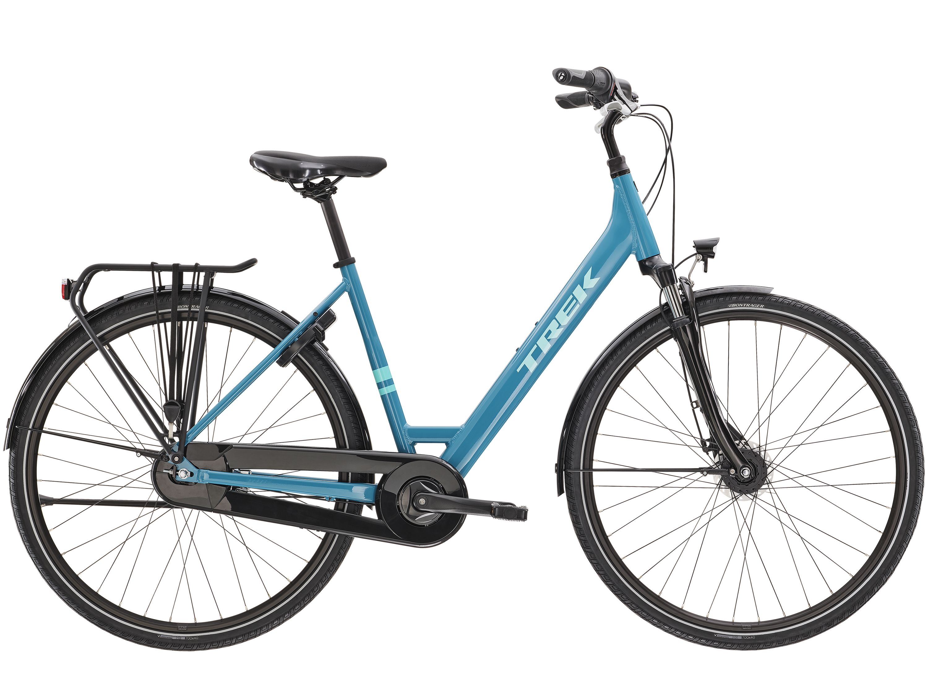 TREK District 1 Equipped Lowstep TEAL L 2023