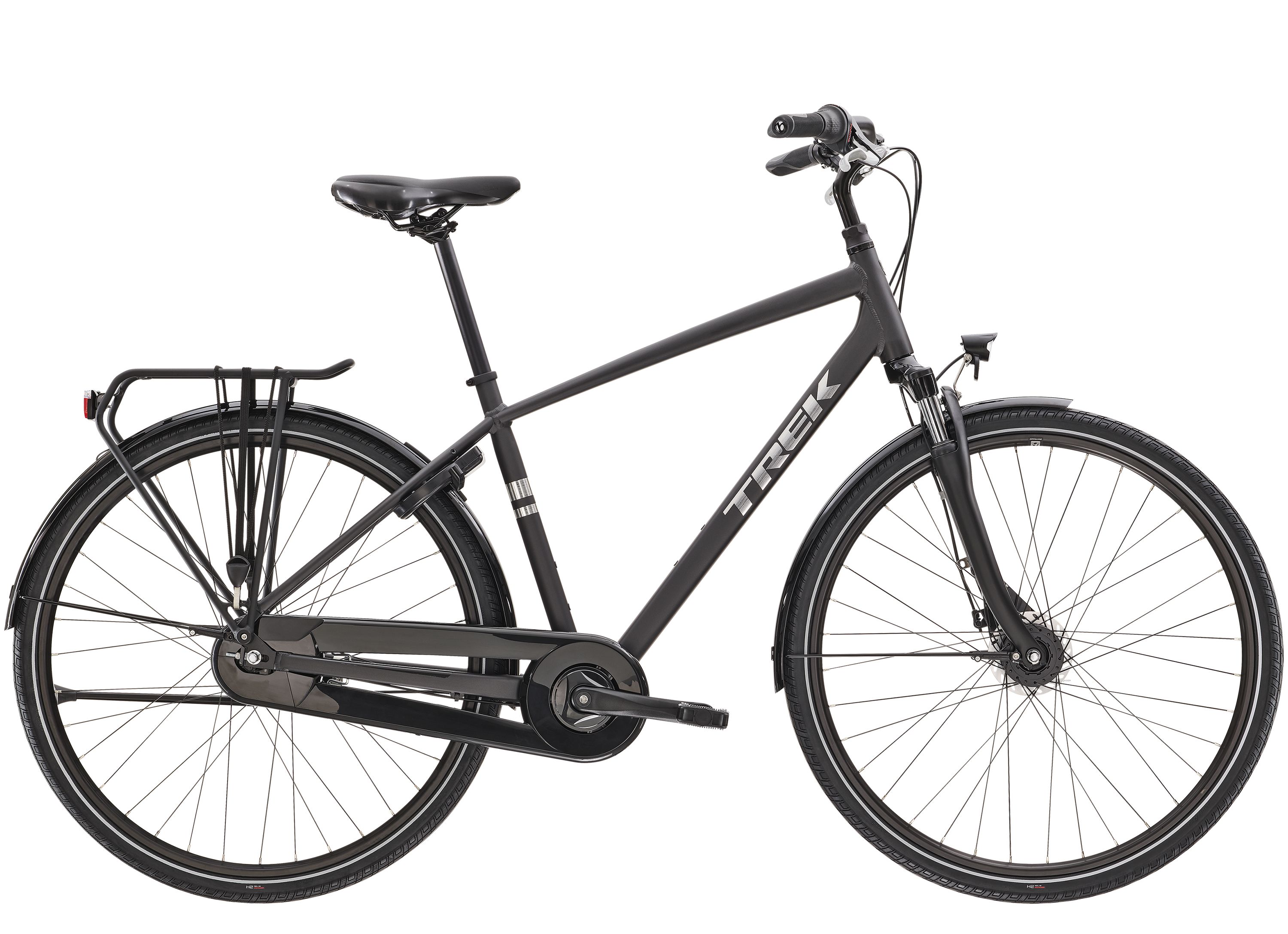 TREK District 1 Equipped MATTE DNISTER BLACK M 2023