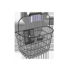 Přední nerezový drátěný košík  Electra QR ČERNÁ 34cm (l) x 26cm (w) x 23cm (h)