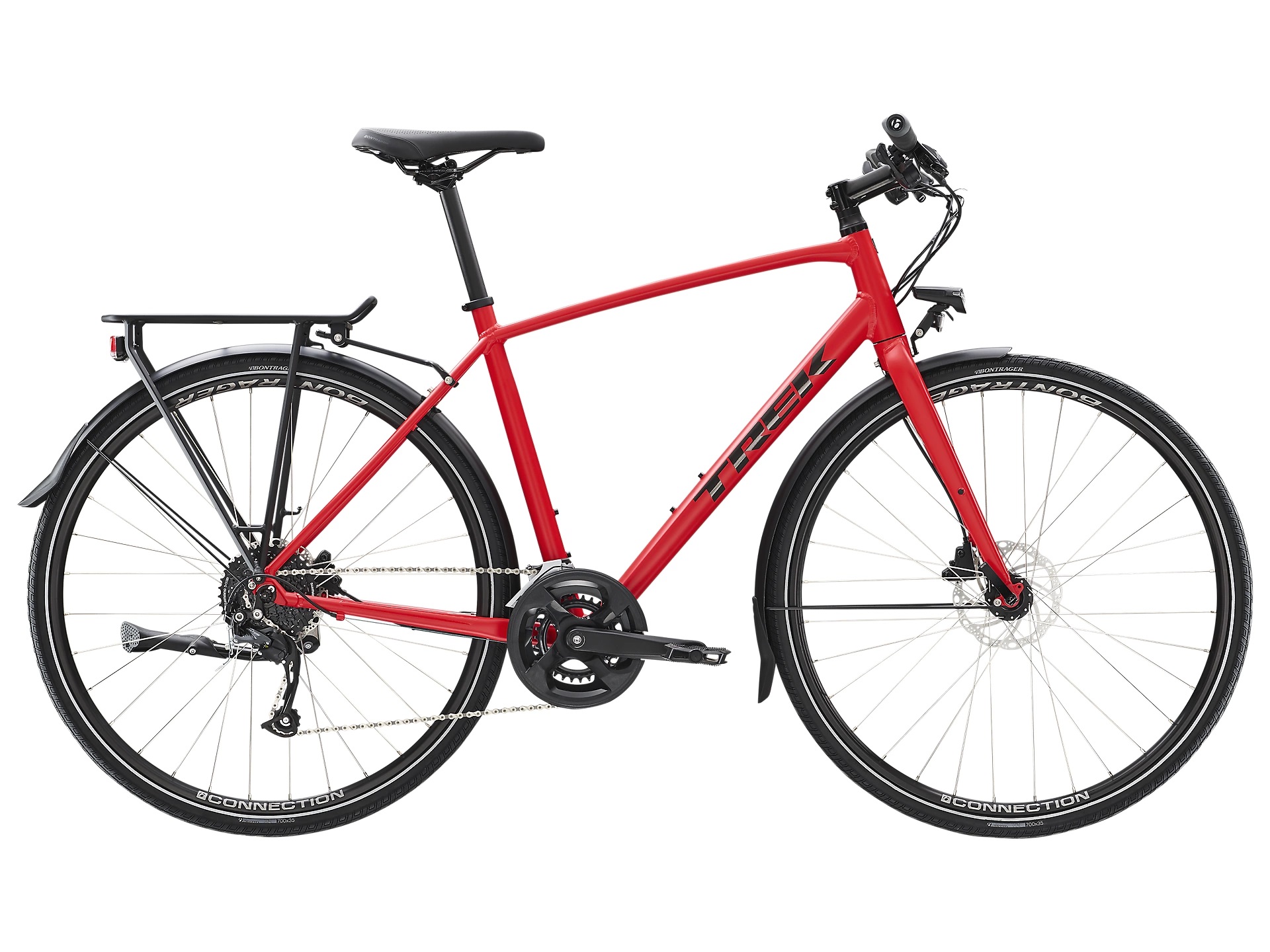 Trek FX 2 Disc Equipped Red L 2023