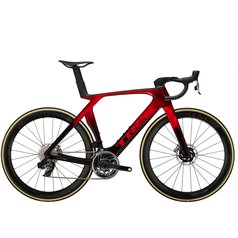 TREK Madone SLR 9 AXS Gen 7 METALLIC RED SMOKE TO RED CARBON SMOKE 54 2024