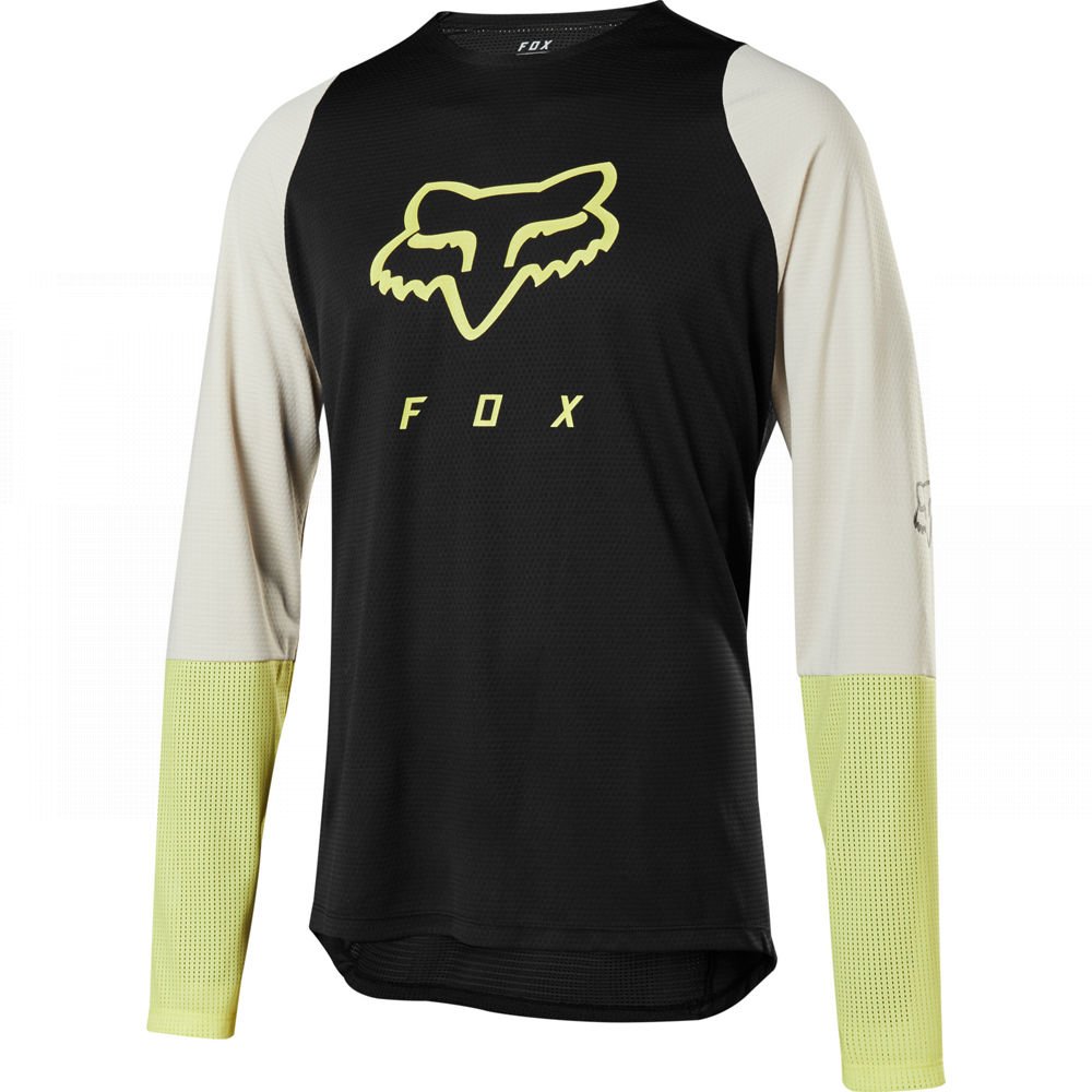 Dres Fox Defend LS Foxhead black/yellow XL